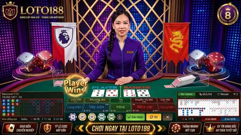 Dream Gaming Loto188 – Khám Phá Sảnh Live Casino Đầy Kịch Tính