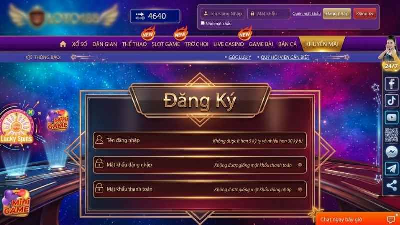 Những lỗi khiến đăng ký LOTO188 thất bại
