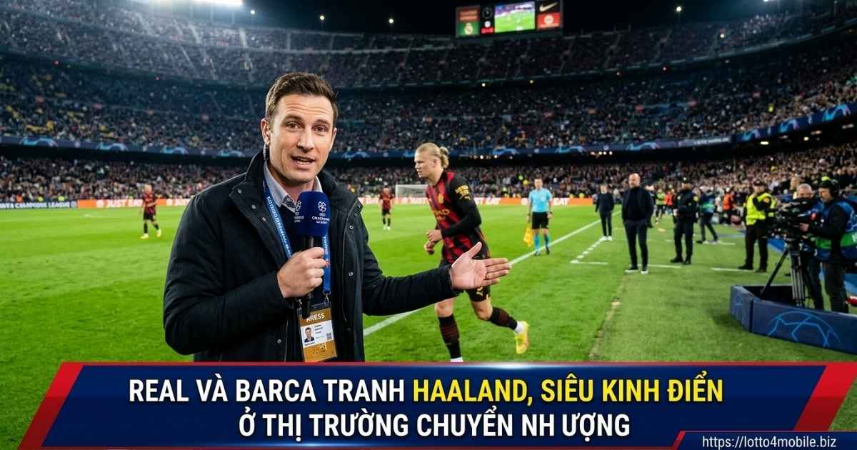Real Và Barca Tranh Haaland