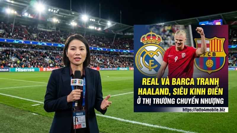 Real Và Barca Tranh Haaland: Siêu Kinh Điển Chuyển Nhượng